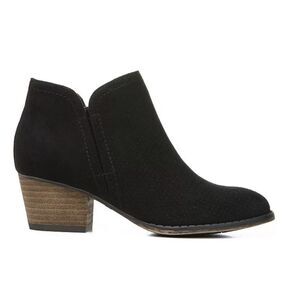 Life Stride‎ Blake Microfiber Booties Black 7.5 NWT IN BOX